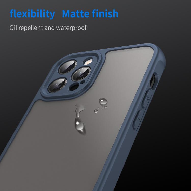 For iPhone 12 Pro Fan Dun Series TPU Hybrid PC Frosted Phone Case