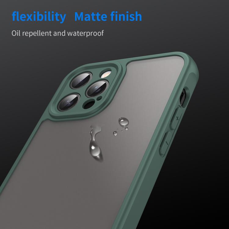 For iPhone 12 Pro Fan Dun Series TPU Hybrid PC Frosted Phone Case
