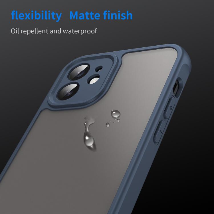 For iPhone 12 Fan Dun Series TPU Hybrid PC Frosted Phone Case
