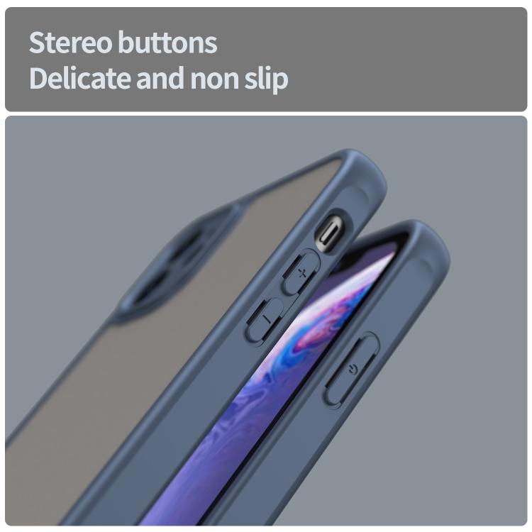 For iPhone 11 Fan Dun Series TPU Hybrid PC Frosted Phone Case