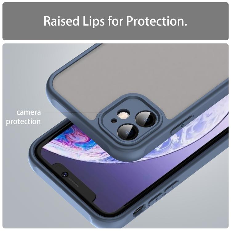 For iPhone 11 Fan Dun Series TPU Hybrid PC Frosted Phone Case