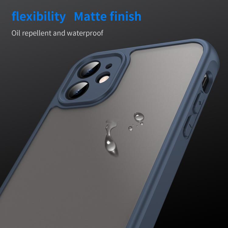 For iPhone 11 Fan Dun Series TPU Hybrid PC Frosted Phone Case