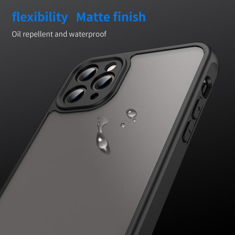 For iPhone 11 Pro Max Fan Dun Series TPU Hybrid PC Frosted Phone Case