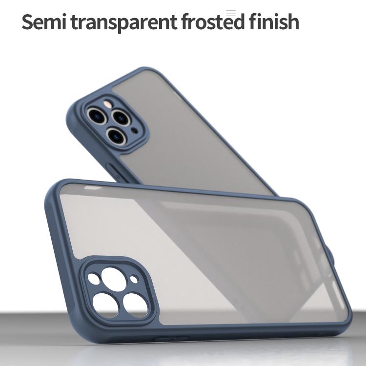 For iPhone 11 Pro Max Fan Dun Series TPU Hybrid PC Frosted Phone Case