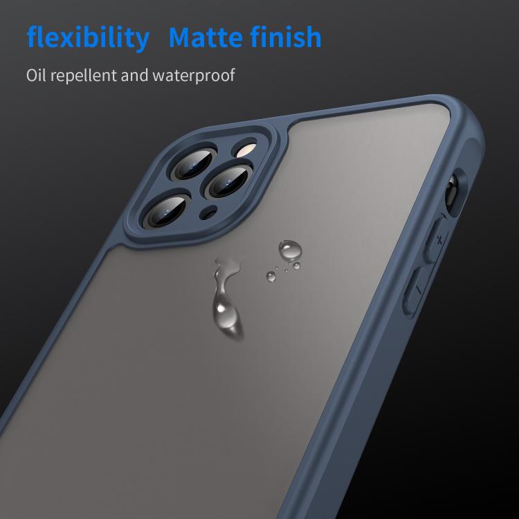 For iPhone 11 Pro Max Fan Dun Series TPU Hybrid PC Frosted Phone Case