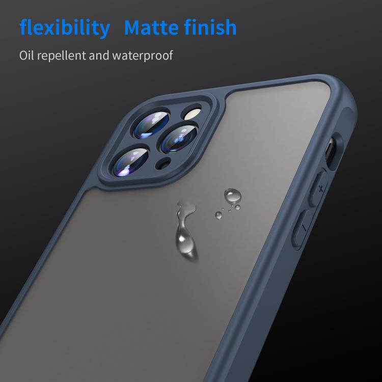 For iPhone 11 Pro Fan Dun Series TPU Hybrid PC Frosted Phone Case