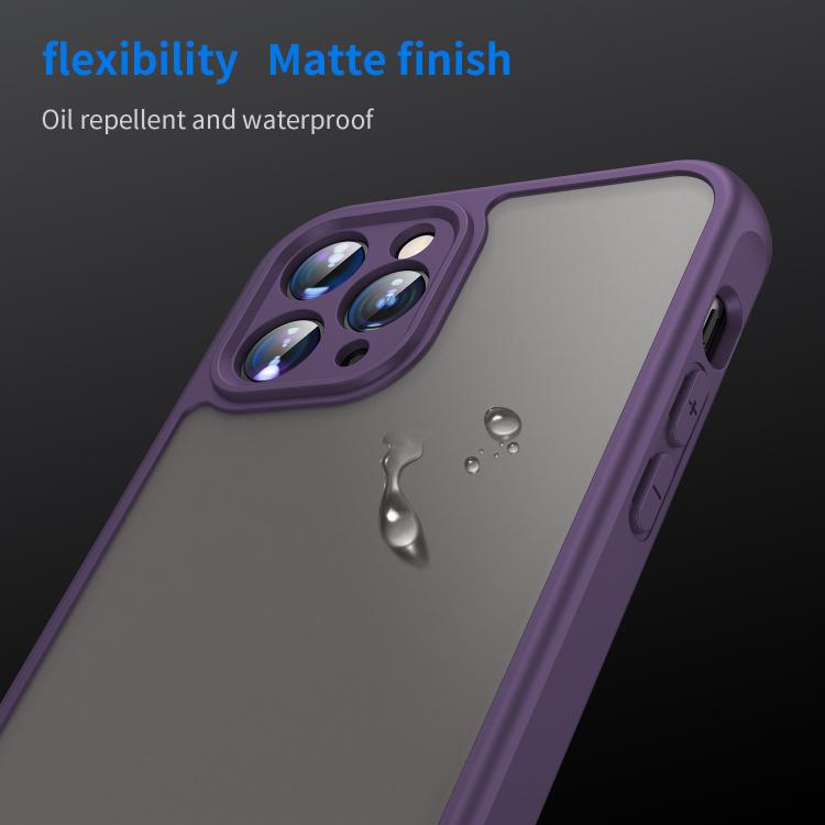 For iPhone 11 Pro Fan Dun Series TPU Hybrid PC Frosted Phone Case