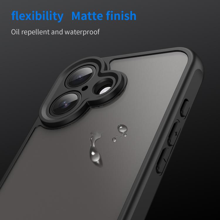 For iPhone 17 Fan Dun Series TPU Hybrid PC Frosted Phone Case