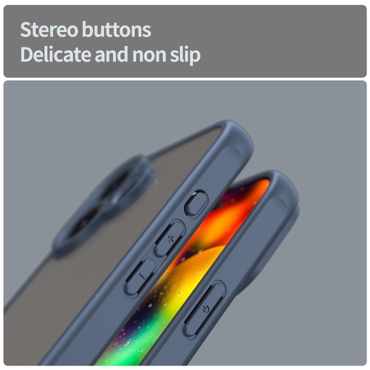 For iPhone 17 Fan Dun Series TPU Hybrid PC Frosted Phone Case
