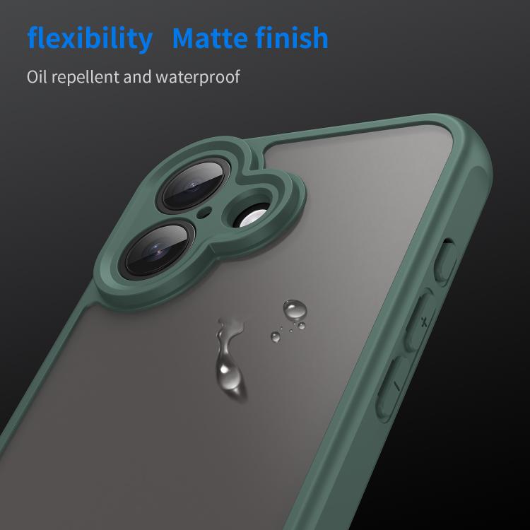For iPhone 17 Fan Dun Series TPU Hybrid PC Frosted Phone Case