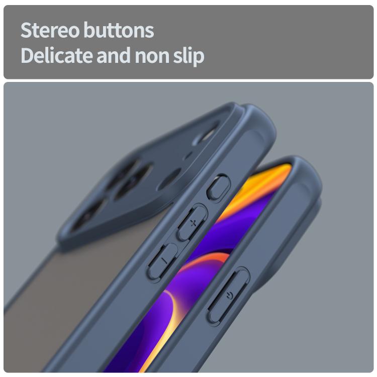 For iPhone 17 Pro Max Fan Dun Series TPU Hybrid PC Frosted Phone Case