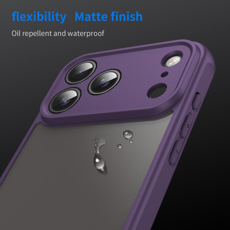 For iPhone 17 Pro Max Fan Dun Series TPU Hybrid PC Frosted Phone Case