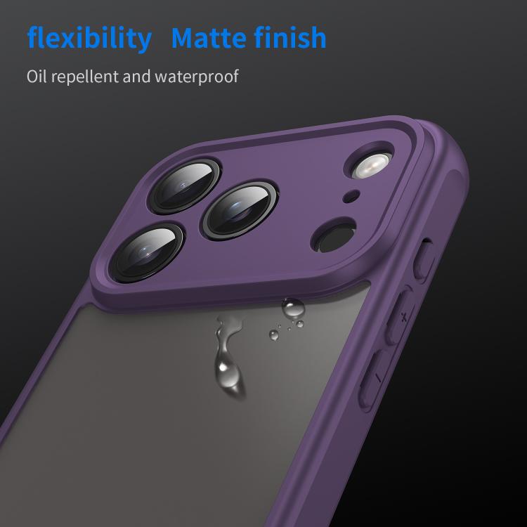 For iPhone 17 Pro Fan Dun Series TPU Hybrid PC Frosted Phone Case