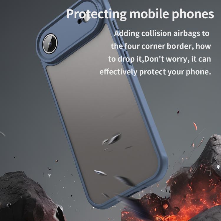 For iPhone Air Fan Dun Series TPU Hybrid PC Frosted Phone Case
