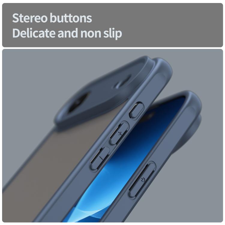 For iPhone Air Fan Dun Series TPU Hybrid PC Frosted Phone Case