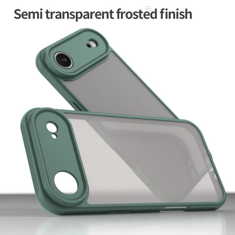 For iPhone Air Fan Dun Series TPU Hybrid PC Frosted Phone Case