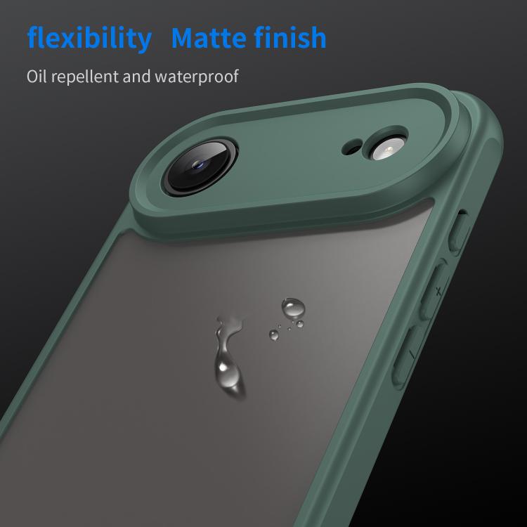For iPhone Air Fan Dun Series TPU Hybrid PC Frosted Phone Case