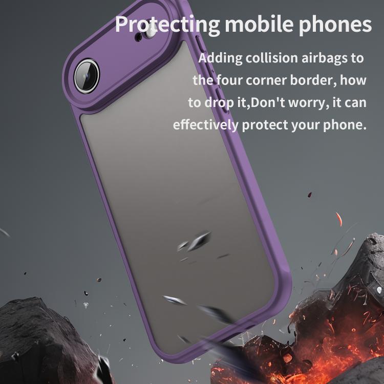 For iPhone Air Fan Dun Series TPU Hybrid PC Frosted Phone Case
