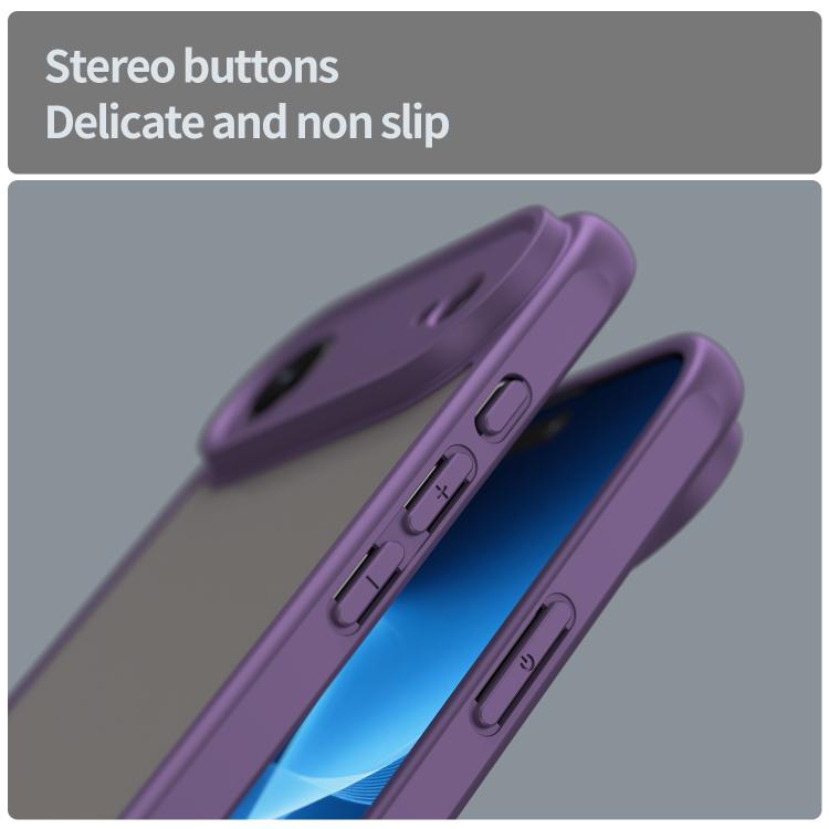 For iPhone Air Fan Dun Series TPU Hybrid PC Frosted Phone Case