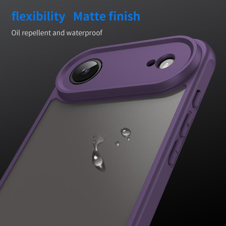 For iPhone Air Fan Dun Series TPU Hybrid PC Frosted Phone Case