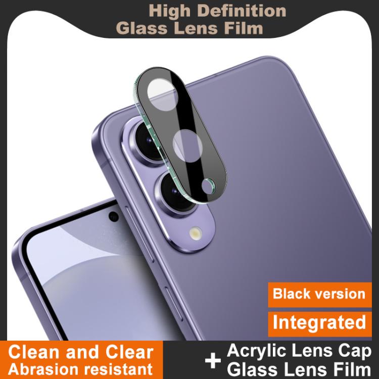 For Samsung Galaxy S25 Edge 5G imak High Definition Integrated Glass Lens Film Black Version