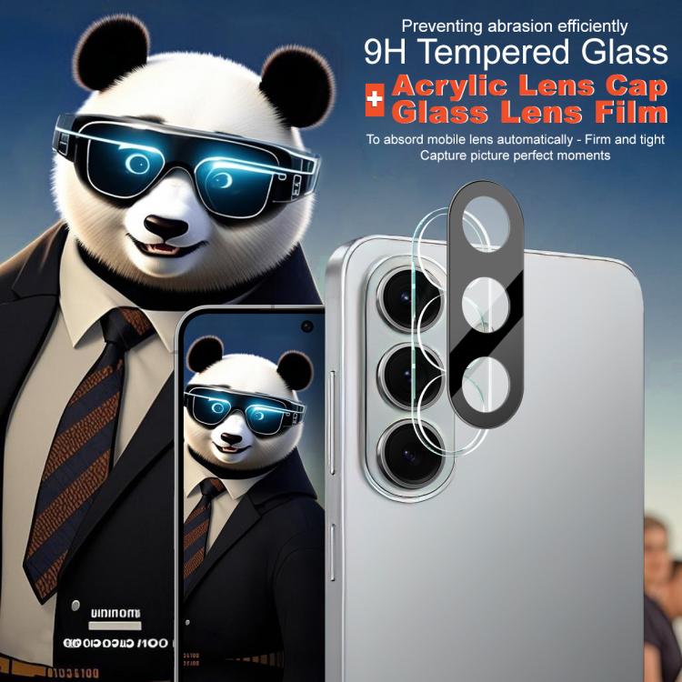 For Samsung Galaxy S26 5G imak High Definition Integrated Glass Lens Film Black Version