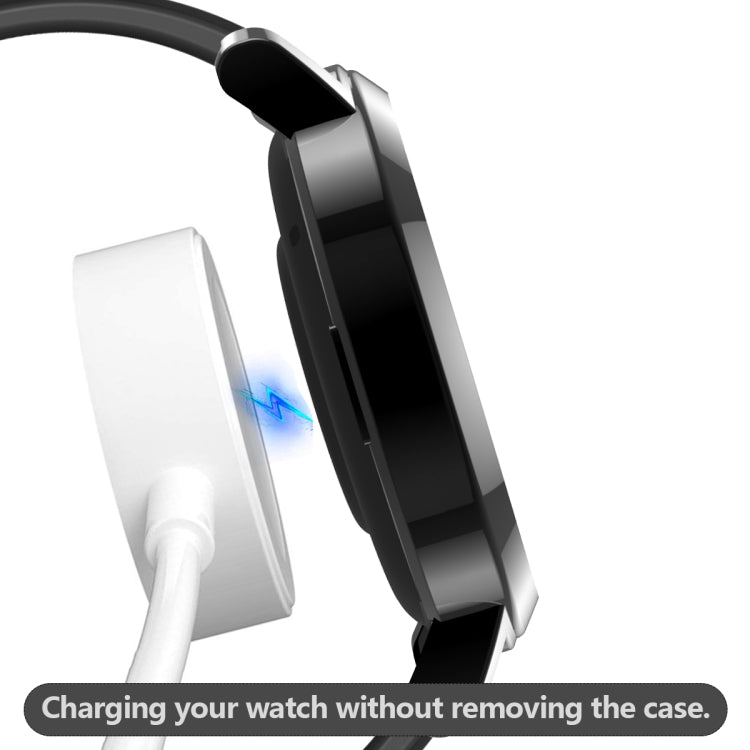 For Huawei Watch GT2 42mm 2 in 1  Tempered Glass Screen Protector + Fully Plating PC Case