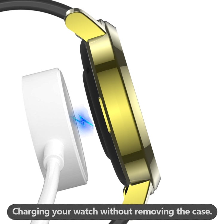 For Huawei Watch GT2 42mm 2 in 1  Tempered Glass Screen Protector + Fully Plating PC Case