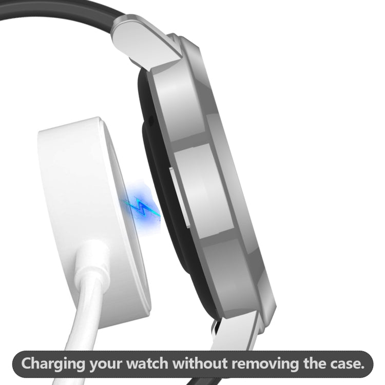 For Huawei Watch GT2 46mm 2 in 1  Tempered Glass Screen Protector + Fully Plating PC Case