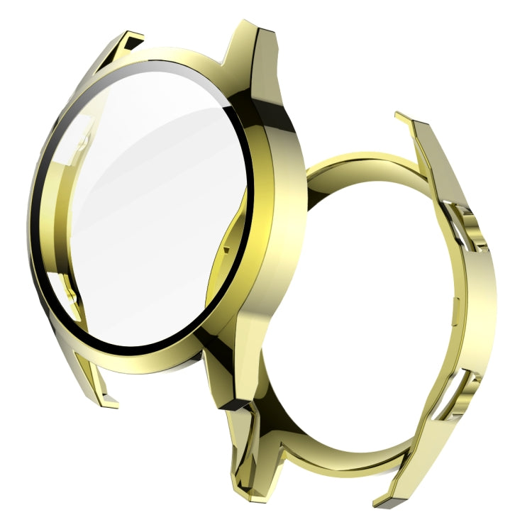 For Huawei Watch GT2 46mm 2 in 1  Tempered Glass Screen Protector + Fully Plating PC Case