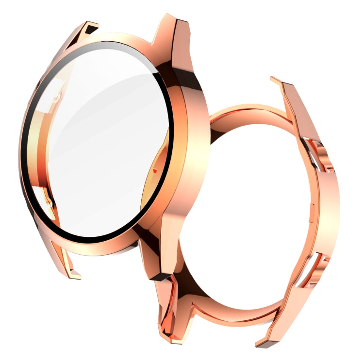 For Huawei Watch GT2 46mm 2 in 1  Tempered Glass Screen Protector + Fully Plating PC Case