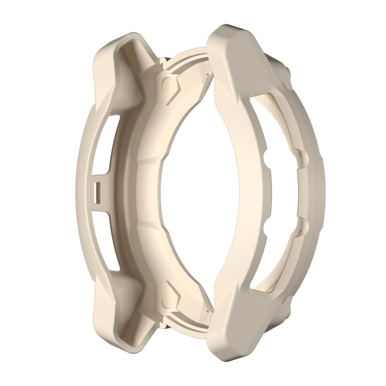 For Garmin Instinct 3 Solar 50mm Half Coverage Hollow TPU Armor Watch Protective Case