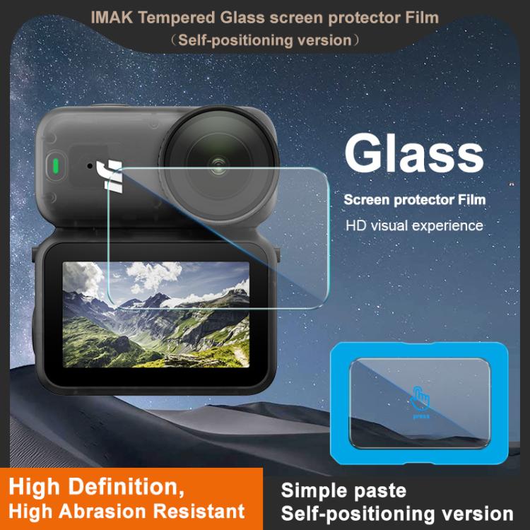 For DJI Osmo Nano imak Tempered Glass Film, Self-positioning Version