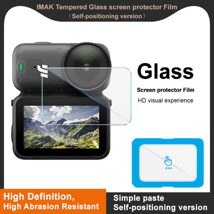 For DJI Osmo Nano imak Tempered Glass Film, Self-positioning Version