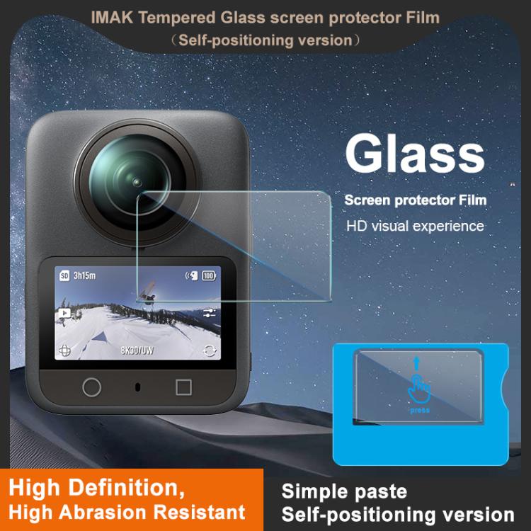 For DJI Osmo 360 imak Tempered Glass Film, Self-positioning Version