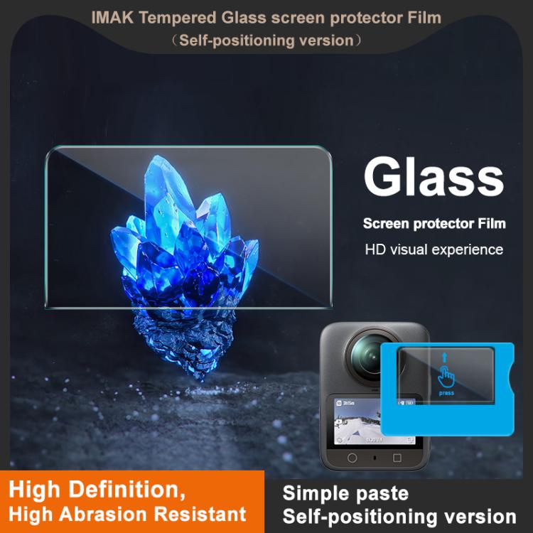 For DJI Osmo 360 imak Tempered Glass Film, Self-positioning Version