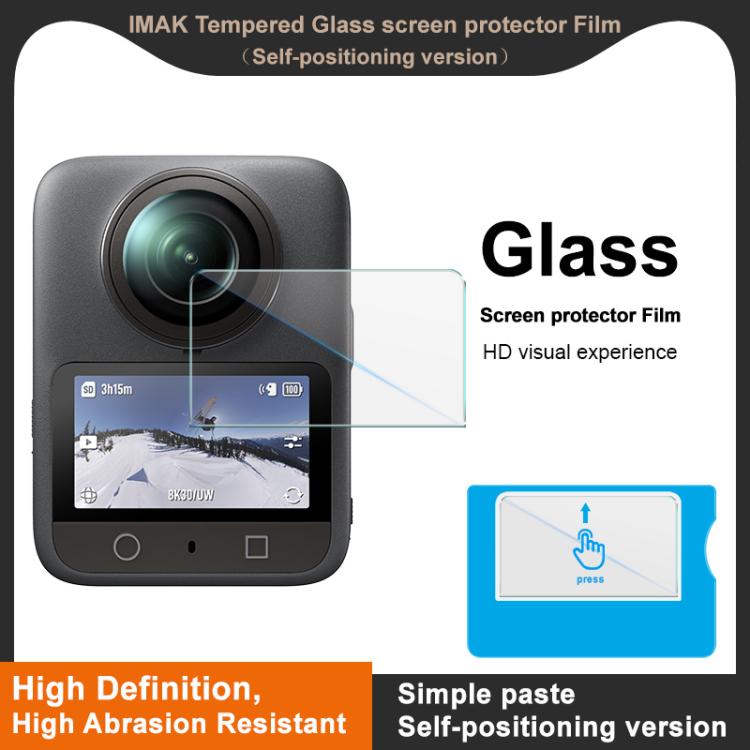 For DJI Osmo 360 imak Tempered Glass Film, Self-positioning Version