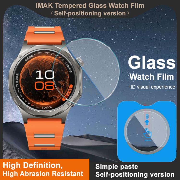 For OPPO Watch X3 imak Tempered Glass Watch Film, Self-positioning Version