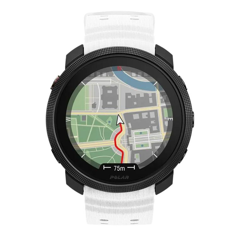 For Polar Vantage M3 Double Buckle Silicone Sport Watch Band