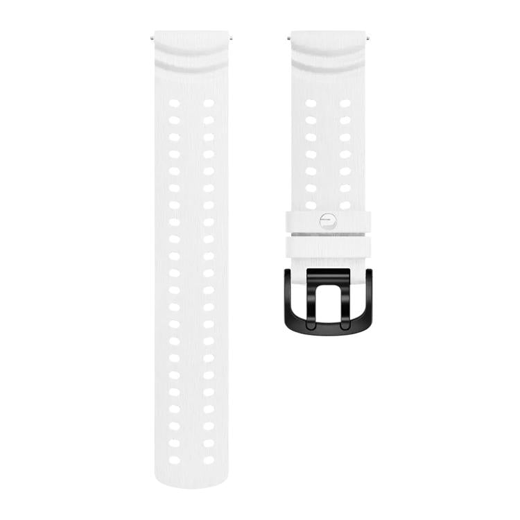For Polar Vantage M3 Double Buckle Silicone Sport Watch Band