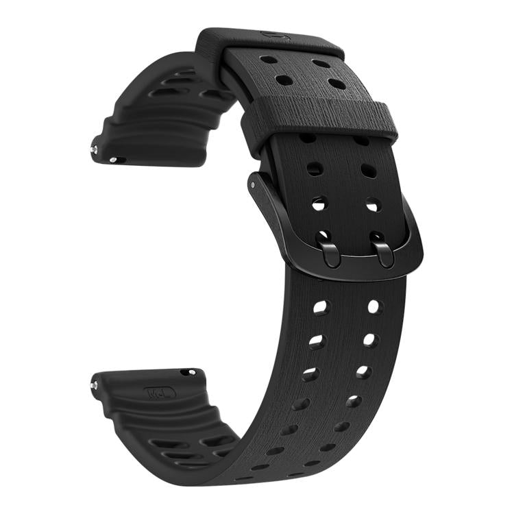 For Polar Vantage M3 Double Buckle Silicone Sport Watch Band