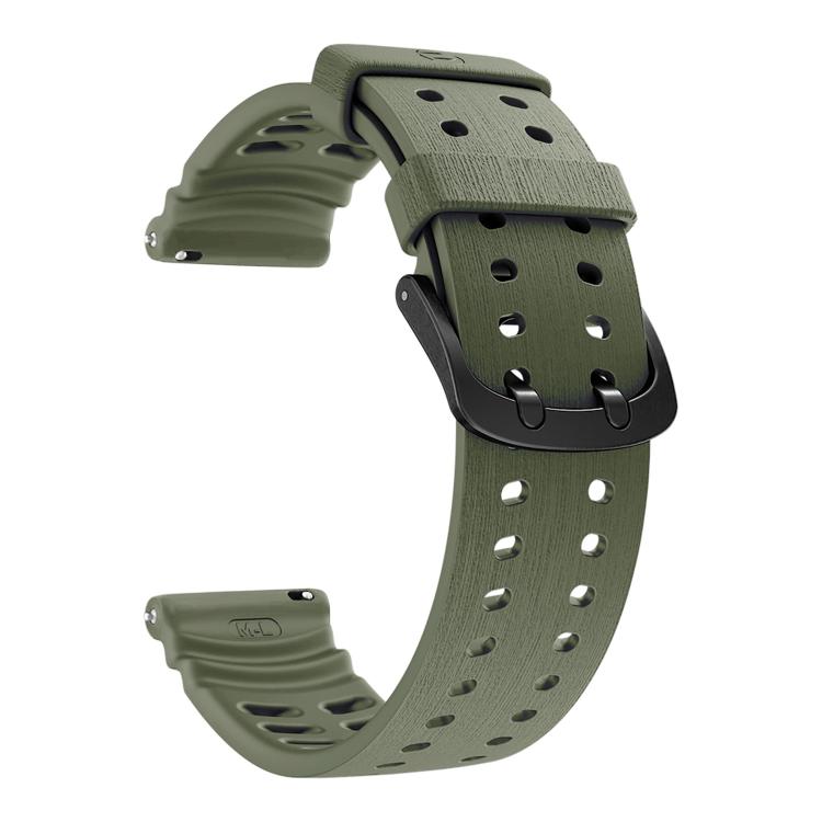 For Polar Vantage M3 Double Buckle Silicone Sport Watch Band