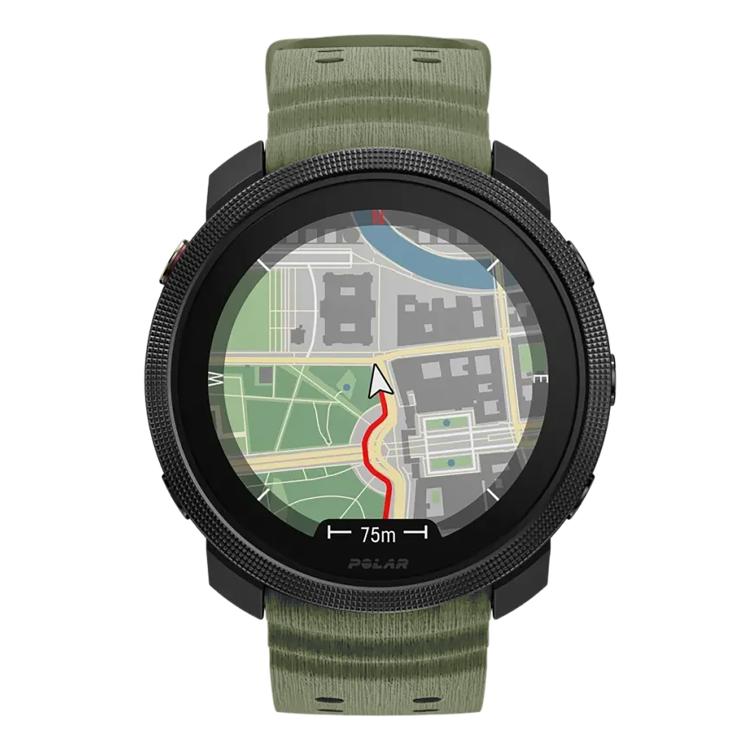 For Polar Vantage M3 Double Buckle Silicone Sport Watch Band