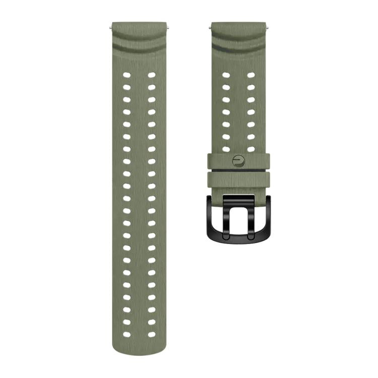 For Polar Vantage M3 Double Buckle Silicone Sport Watch Band