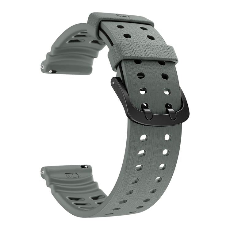 For Polar Vantage M3 Double Buckle Silicone Sport Watch Band