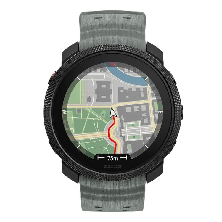 For Polar Vantage M3 Double Buckle Silicone Sport Watch Band