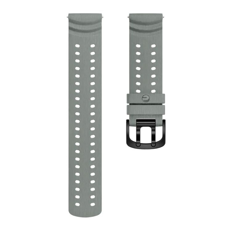 For Polar Vantage M3 Double Buckle Silicone Sport Watch Band