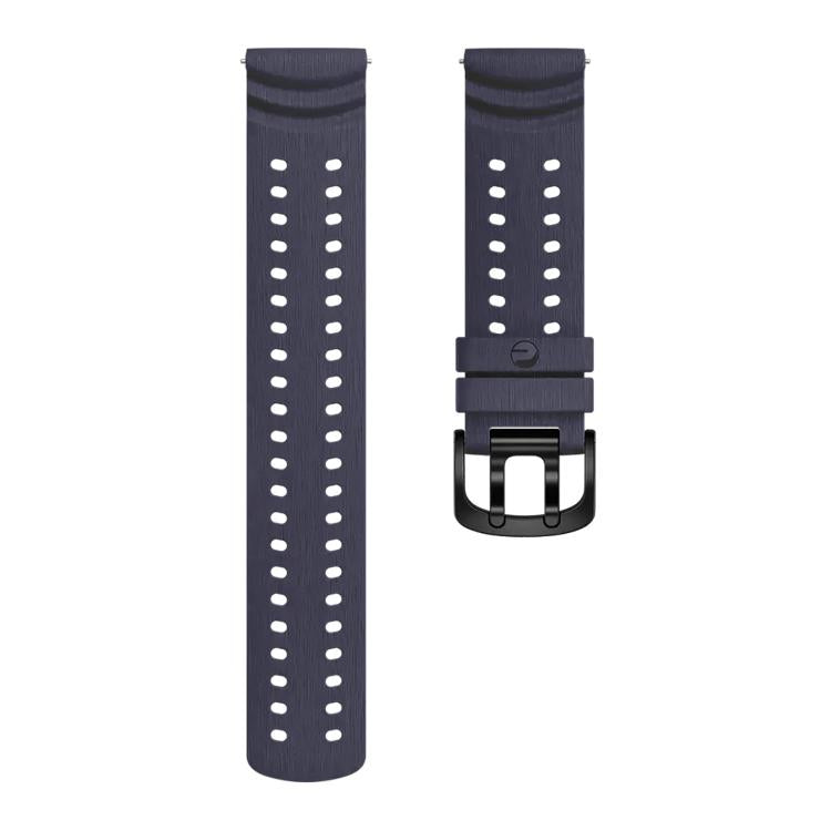 For Polar Vantage M3 Double Buckle Silicone Sport Watch Band