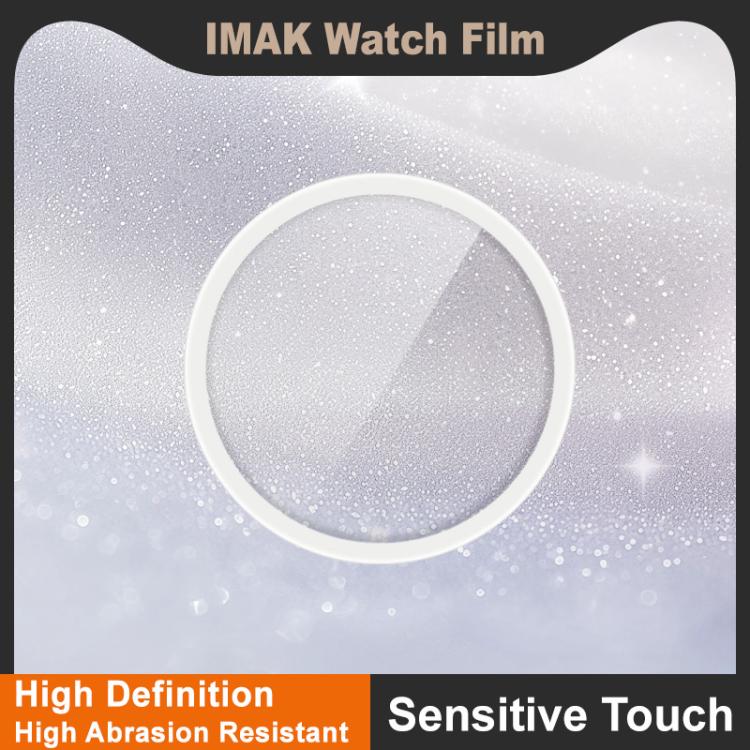 For OPPO Watch X3 Mini High Gloss Gold imak Plexiglass HD Watch Protective Film