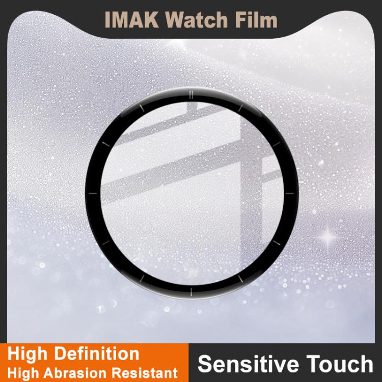 For OPPO Watch X3 Mini Brown/Silver imak Plexiglass HD Watch Protective Film